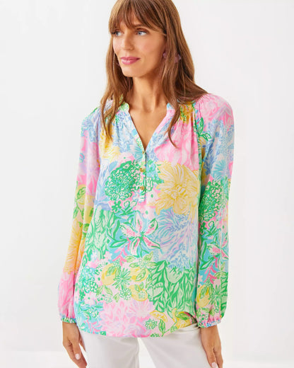 Elsa Silk Top | Lilly Pulitzer Women