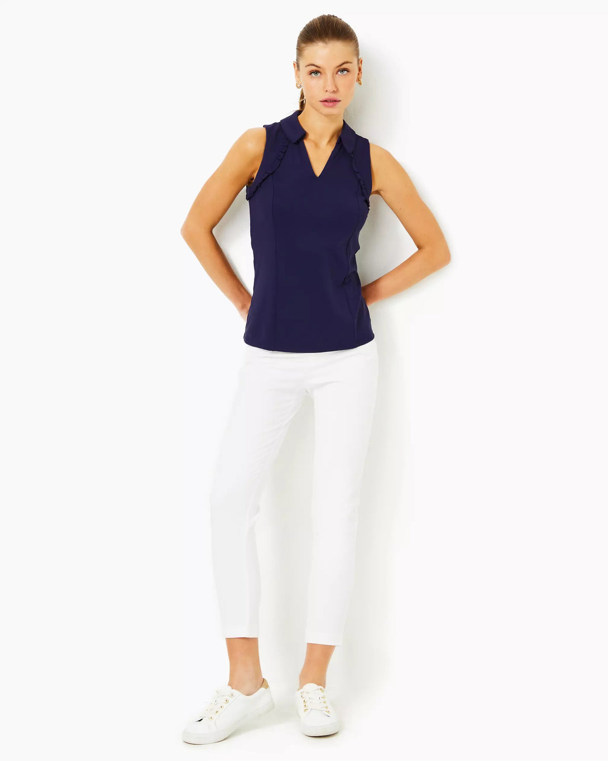 UPF 50+ Luxletic Martina Polo Top | Lilly Pulitzer Active|Women