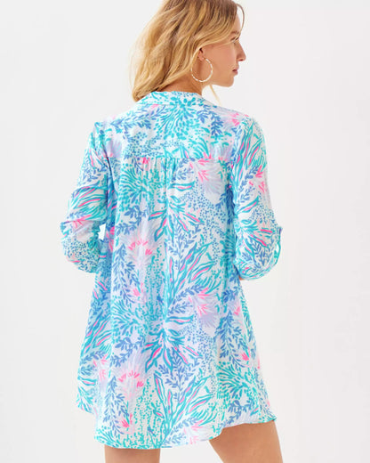 Natalie Shirtdress Cover-Up | Lilly Pulitzer Women|Swim