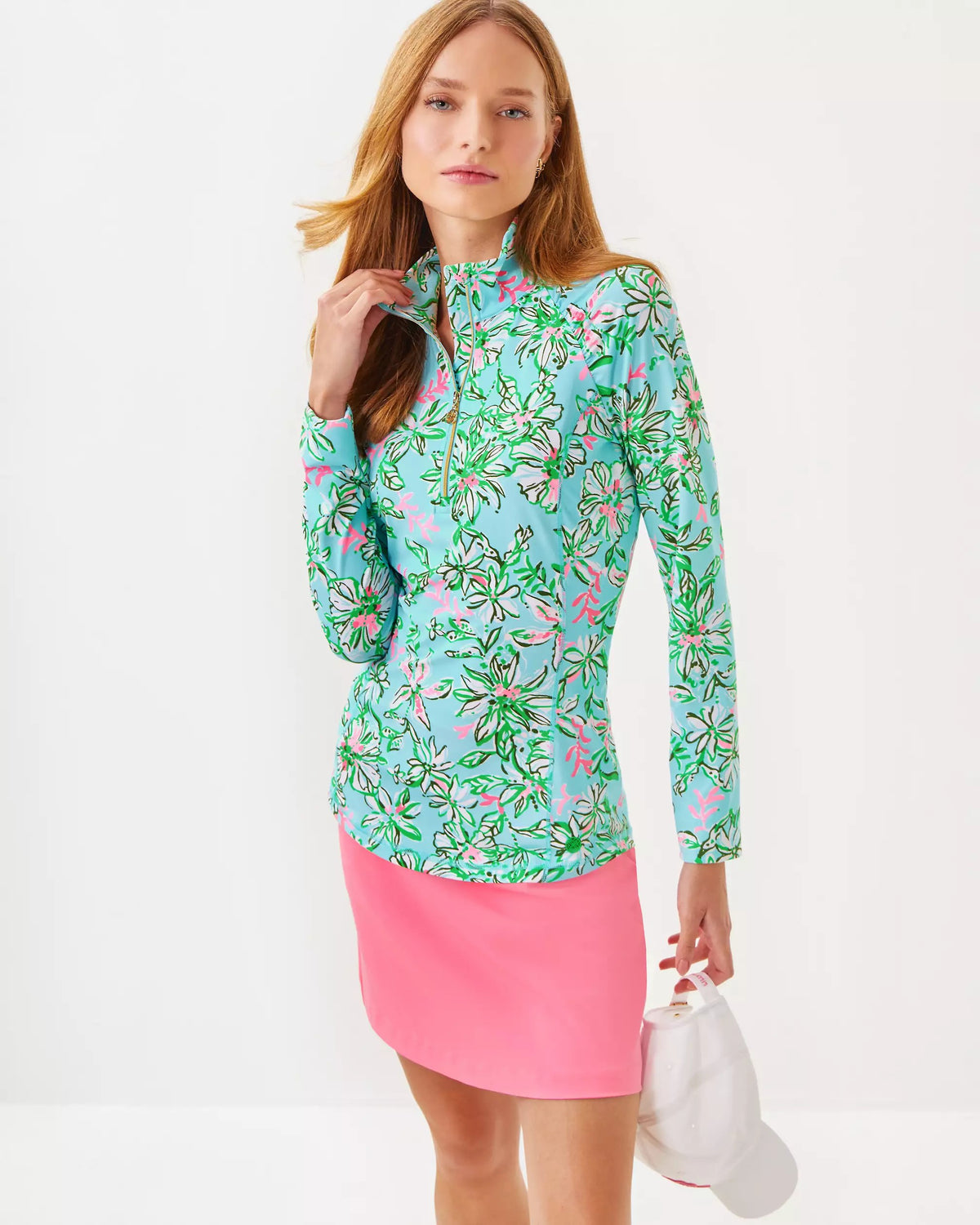 UPF 50+ Luxletic Justine Pullover | Lilly Pulitzer Women|Active