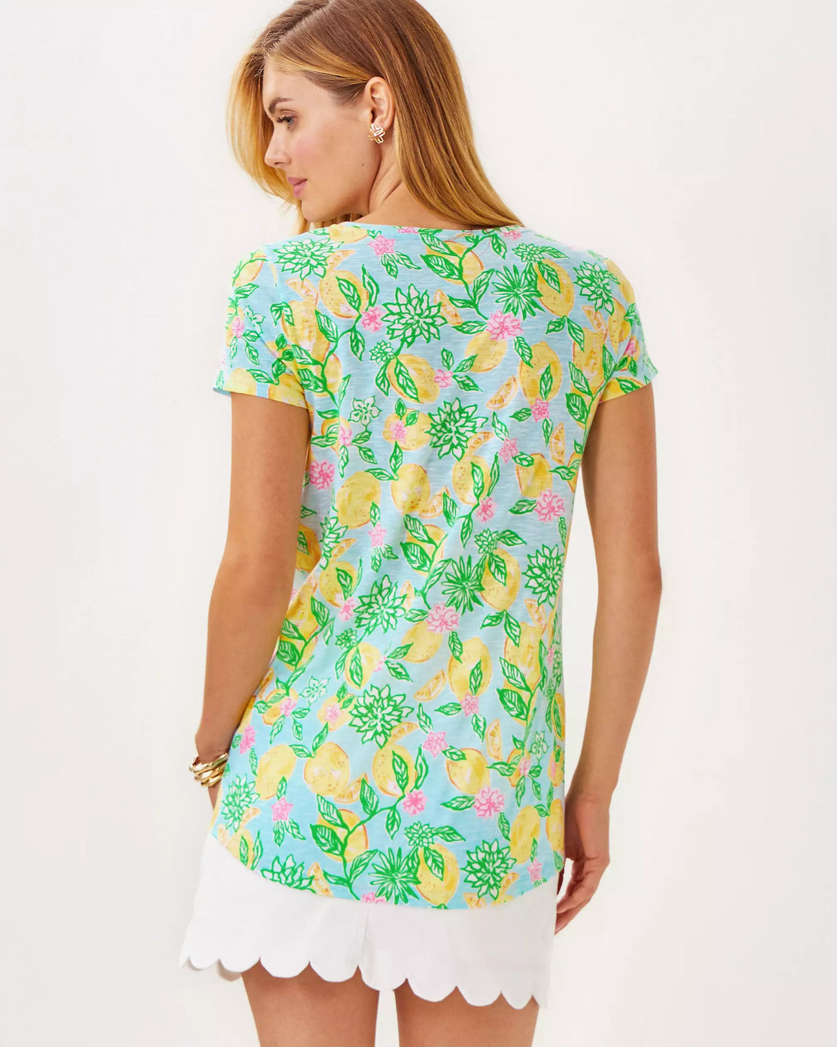 Etta Scoop Neck Top | Lilly Pulitzer Women