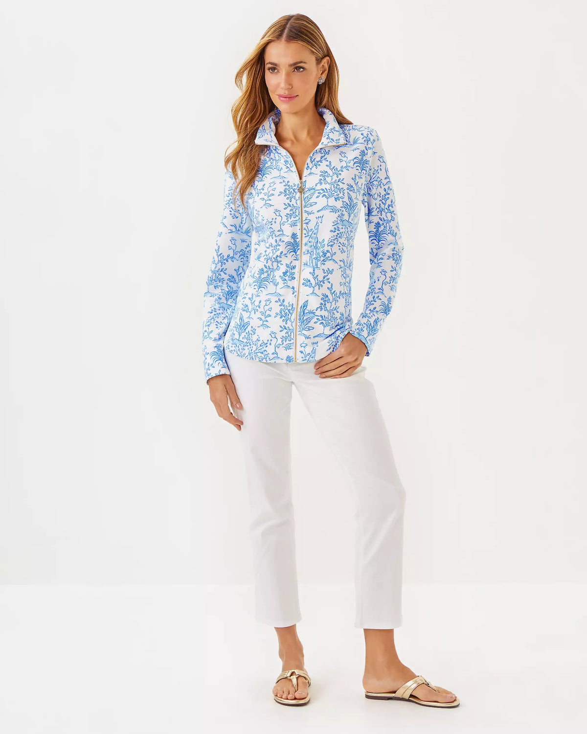 UPF 50+ Leona Zip-Up Jacket | Lilly Pulitzer Women