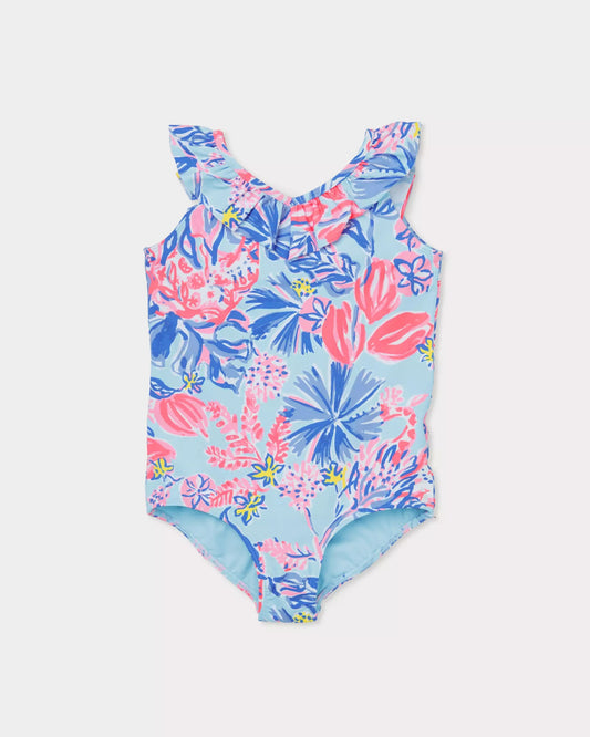 UPF 50+ Girls Janah One-Piece Swimsuit | Lilly Pulitzer Girls