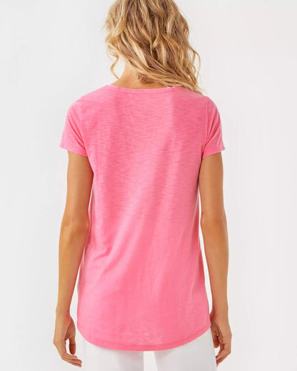 Etta Scoop Neck Top | Lilly Pulitzer Women
