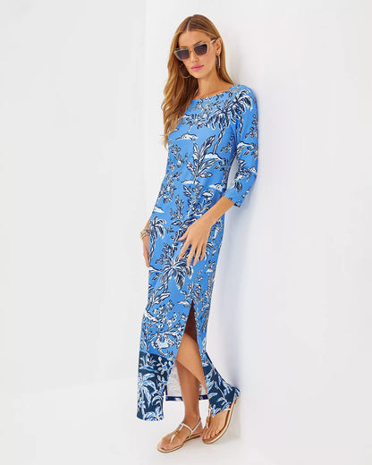 UPF 50+ ChillyLilly Seralina Maxi Dress | Lilly Pulitzer Dresses|Women