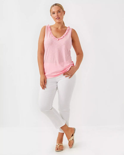 Gigi Ruffle Tank Top | Lilly Pulitzer Women