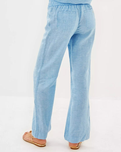 31" Deri Linen Palazzo Pant | Lilly Pulitzer Women