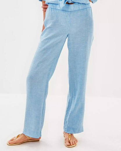 31" Deri Linen Palazzo Pant | Lilly Pulitzer Women