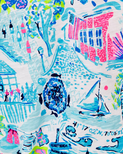 Etta V-Neck Top | Lilly Pulitzer Women