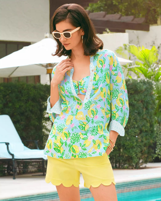 Riverlyn Pieced Print Tunic | Lilly Pulitzer Women