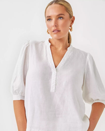 Mialeigh Linen Top | Lilly Pulitzer Women