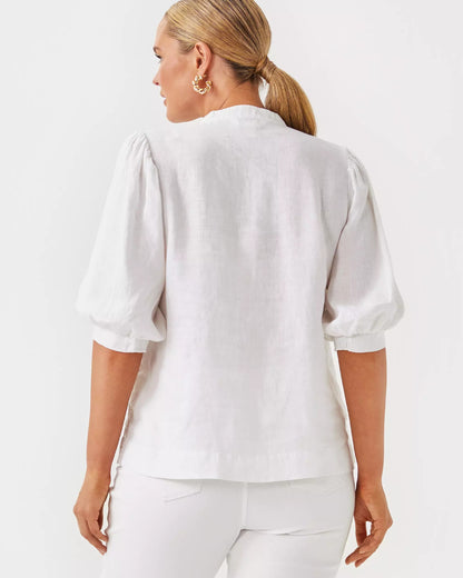 Mialeigh Linen Top | Lilly Pulitzer Women