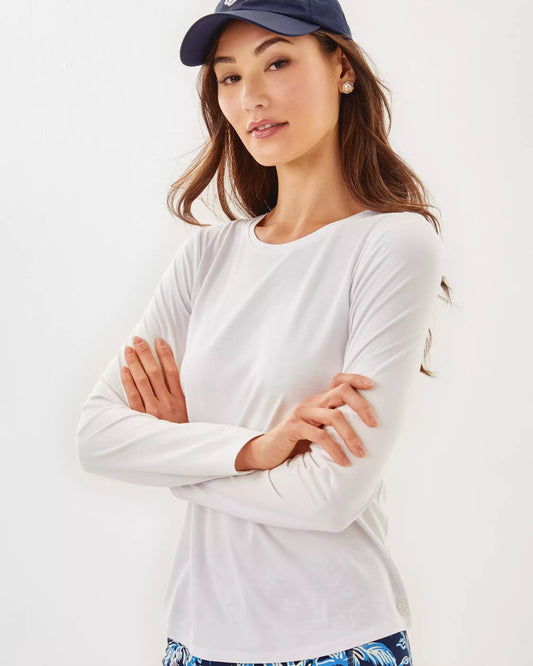 UPF 50+ Luxletic Westley Long Sleeve Tee | Lilly Pulitzer Active|Women