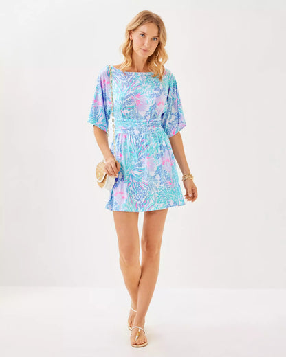 Parigi Boat Neck Romper | Lilly Pulitzer Women|Dresses