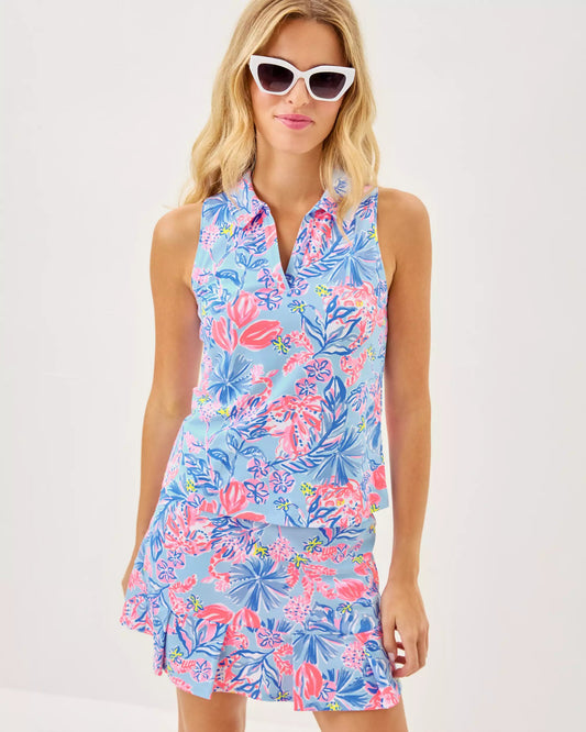 UPF 50+ Luxletic Alister Polo Top | Lilly Pulitzer Active|Women