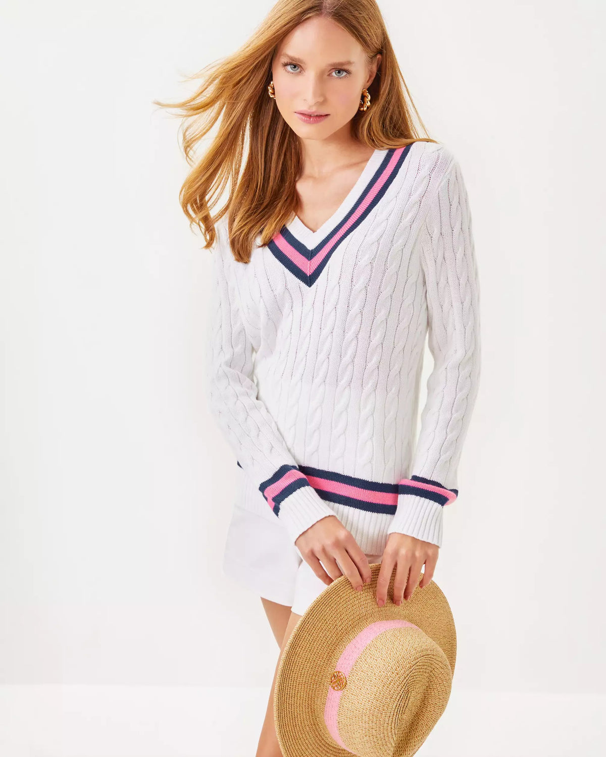 Brockton Cotton Sweater | Lilly Pulitzer Women