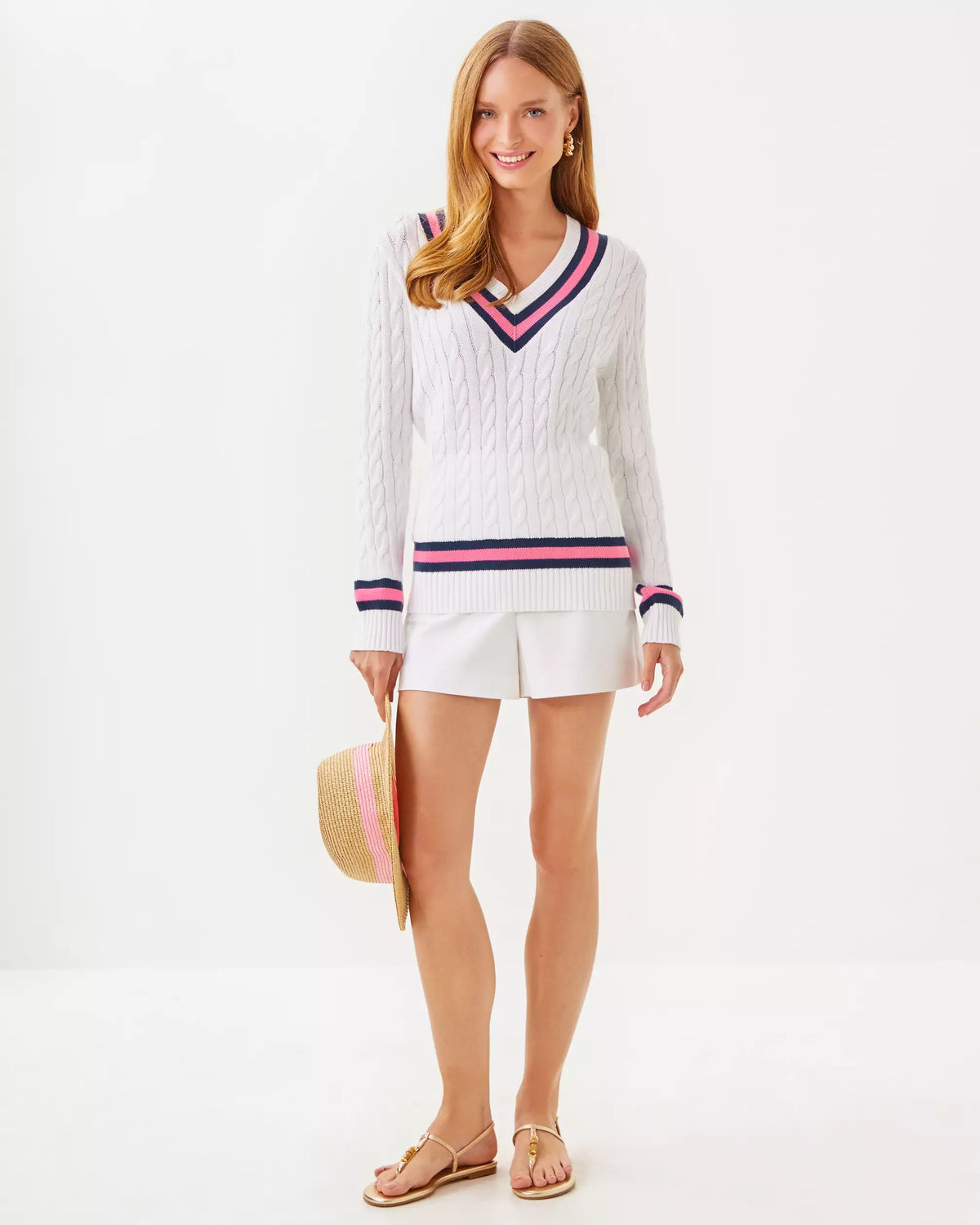 Brockton Cotton Sweater | Lilly Pulitzer Women