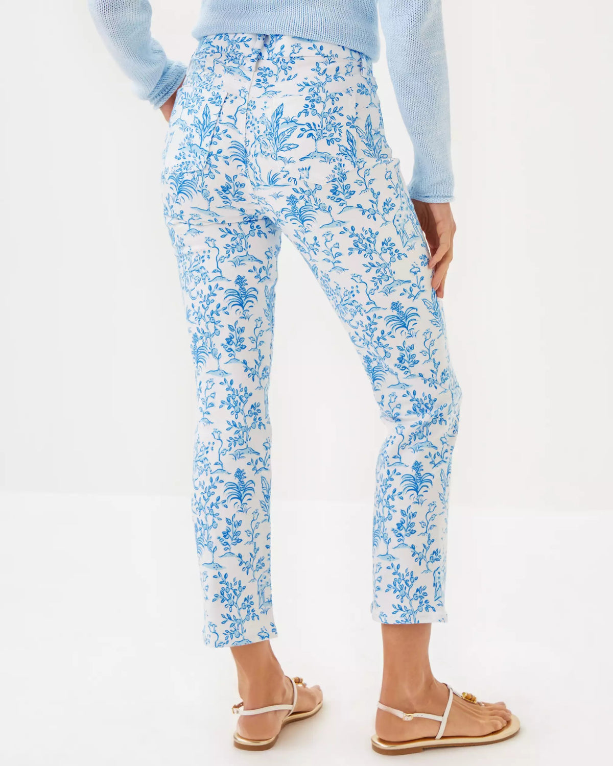 27" Annet High Rise Crop Flare Jean | Lilly Pulitzer Women