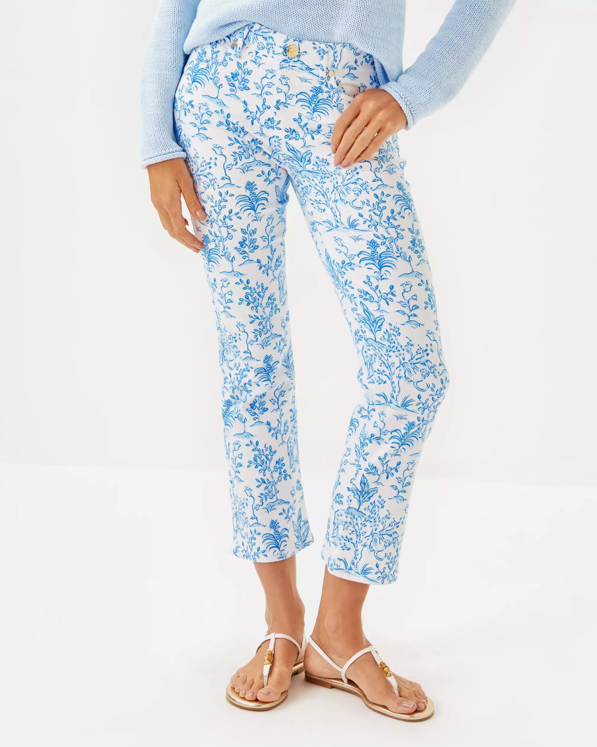 27" Annet High Rise Crop Flare Jean | Lilly Pulitzer Women