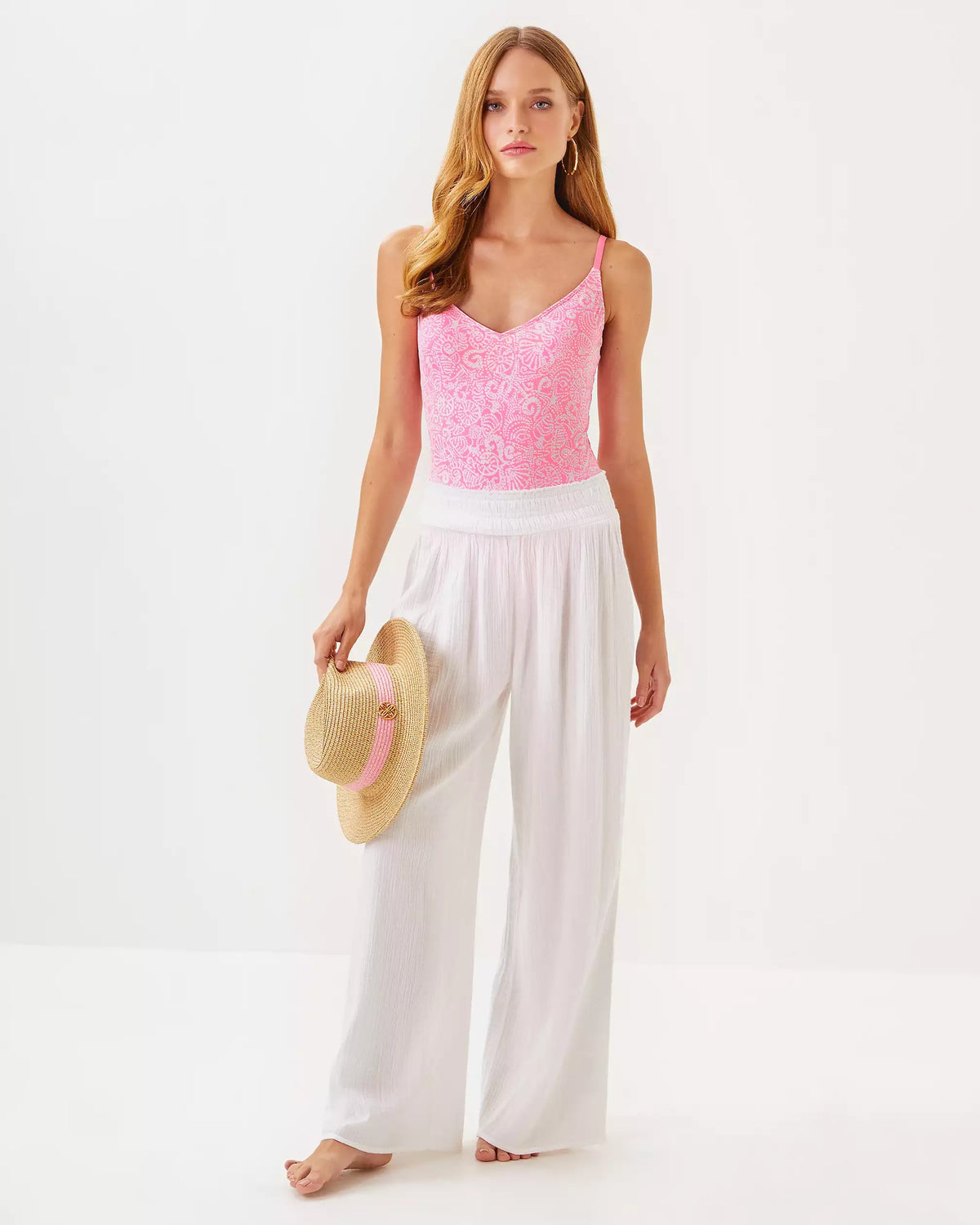 30" Enzo Cotton Cover-Up Pant | Lilly Pulitzer Women|Swim