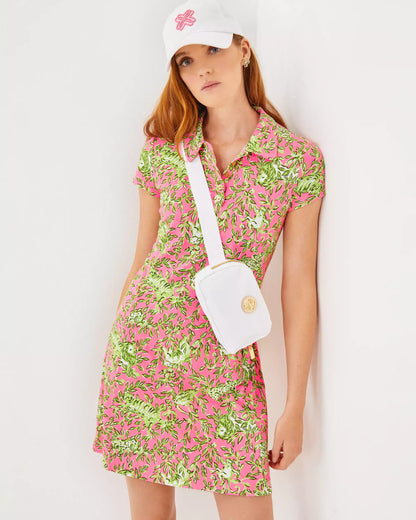 UPF 50+ Luxletic Frida Scallop Polo Dress | Lilly Pulitzer Active|Women|Dresses