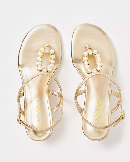 Good As Gold Pearl Wedge | Lilly Pulitzer Accessories