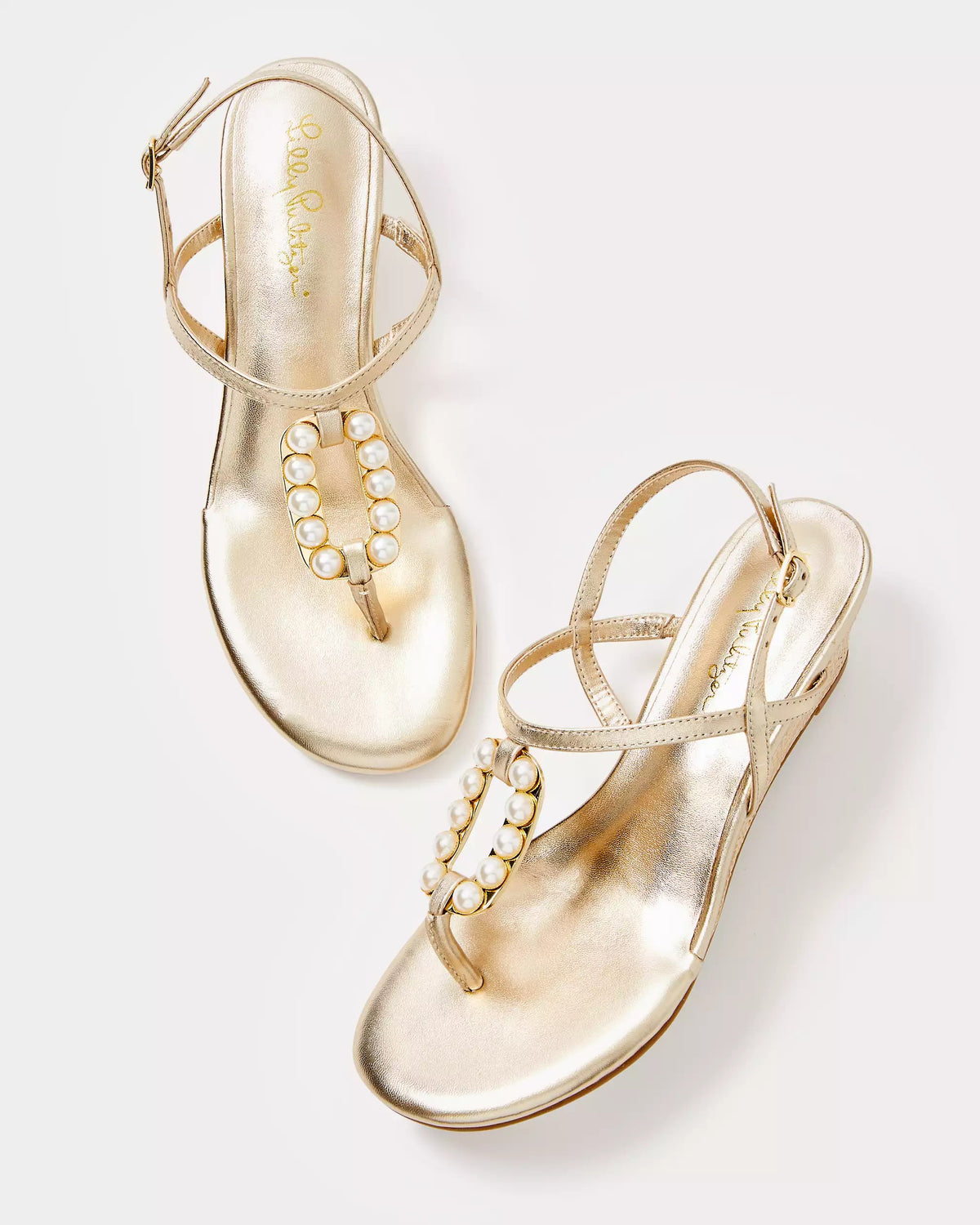 Good As Gold Pearl Wedge | Lilly Pulitzer Accessories