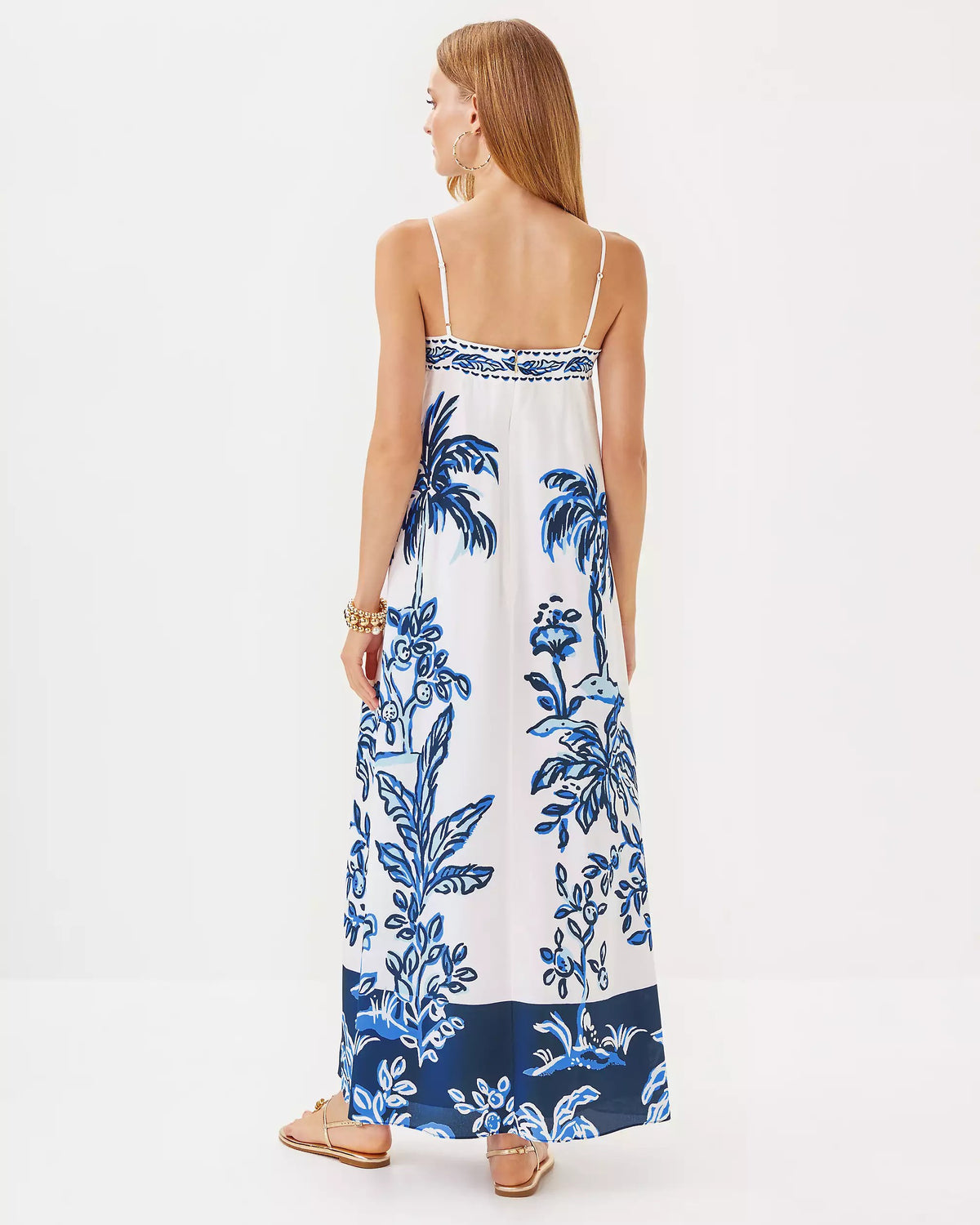 Jesslyn Silk Maxi Slip Dress | Lilly Pulitzer Dresses|Women