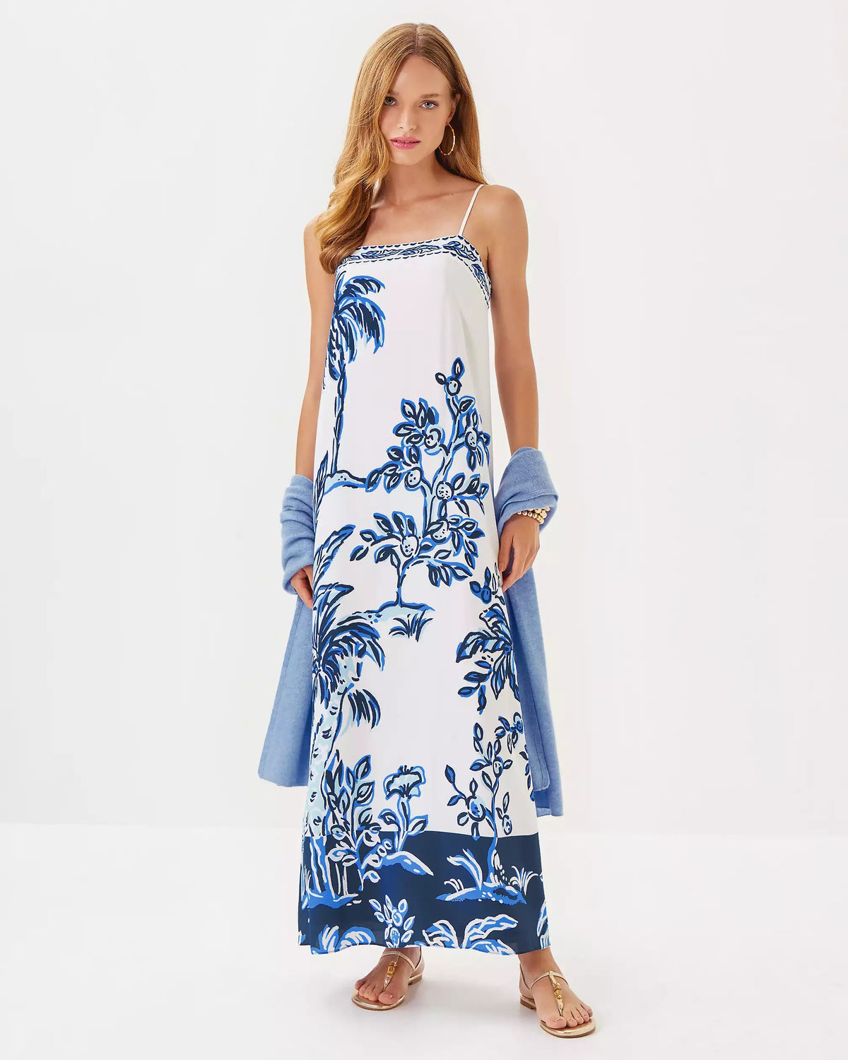 Jesslyn Silk Maxi Slip Dress | Lilly Pulitzer Dresses|Women