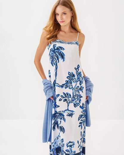 Jesslyn Silk Maxi Slip Dress | Lilly Pulitzer Dresses|Women