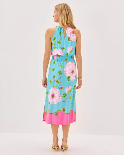 Gracelyn Halter Midi Dress | Lilly Pulitzer Dresses|Women