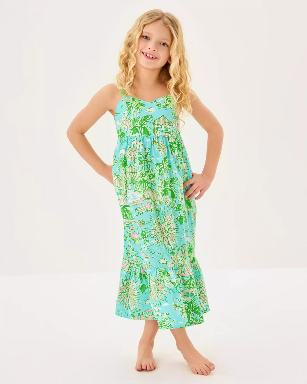 Girls Mini Hiedi Maxi Dress | Lilly Pulitzer Girls