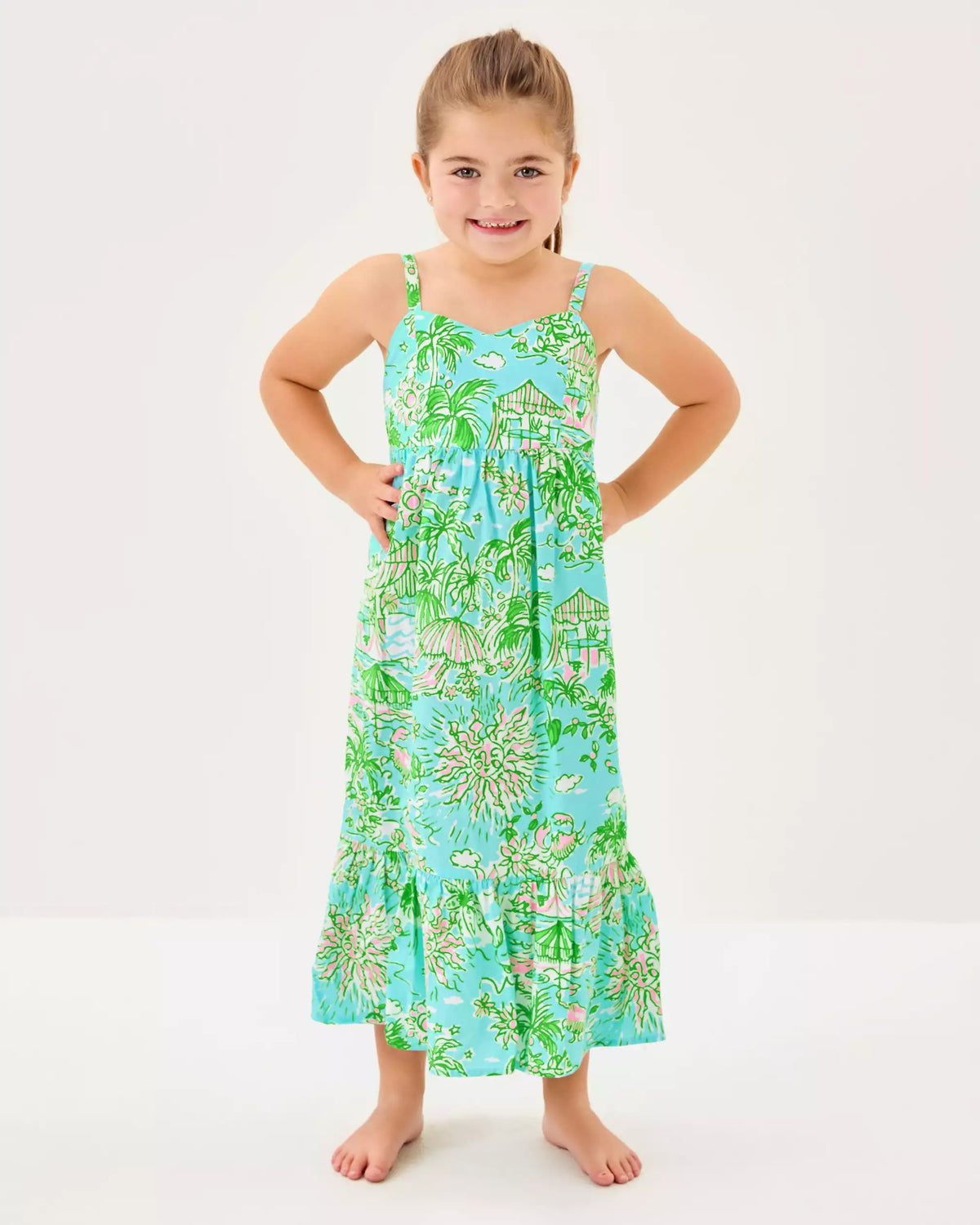 Girls Mini Hiedi Maxi Dress | Lilly Pulitzer Girls