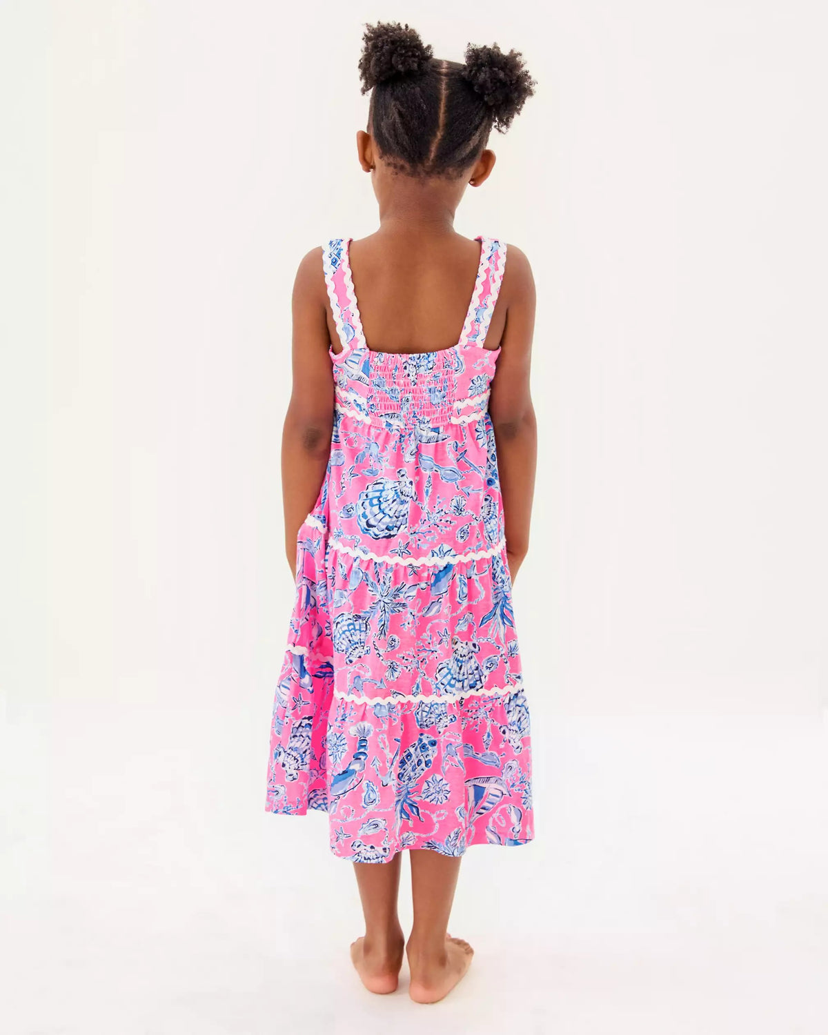 Girls Mini Pollie Midi Dress | Lilly Pulitzer Girls