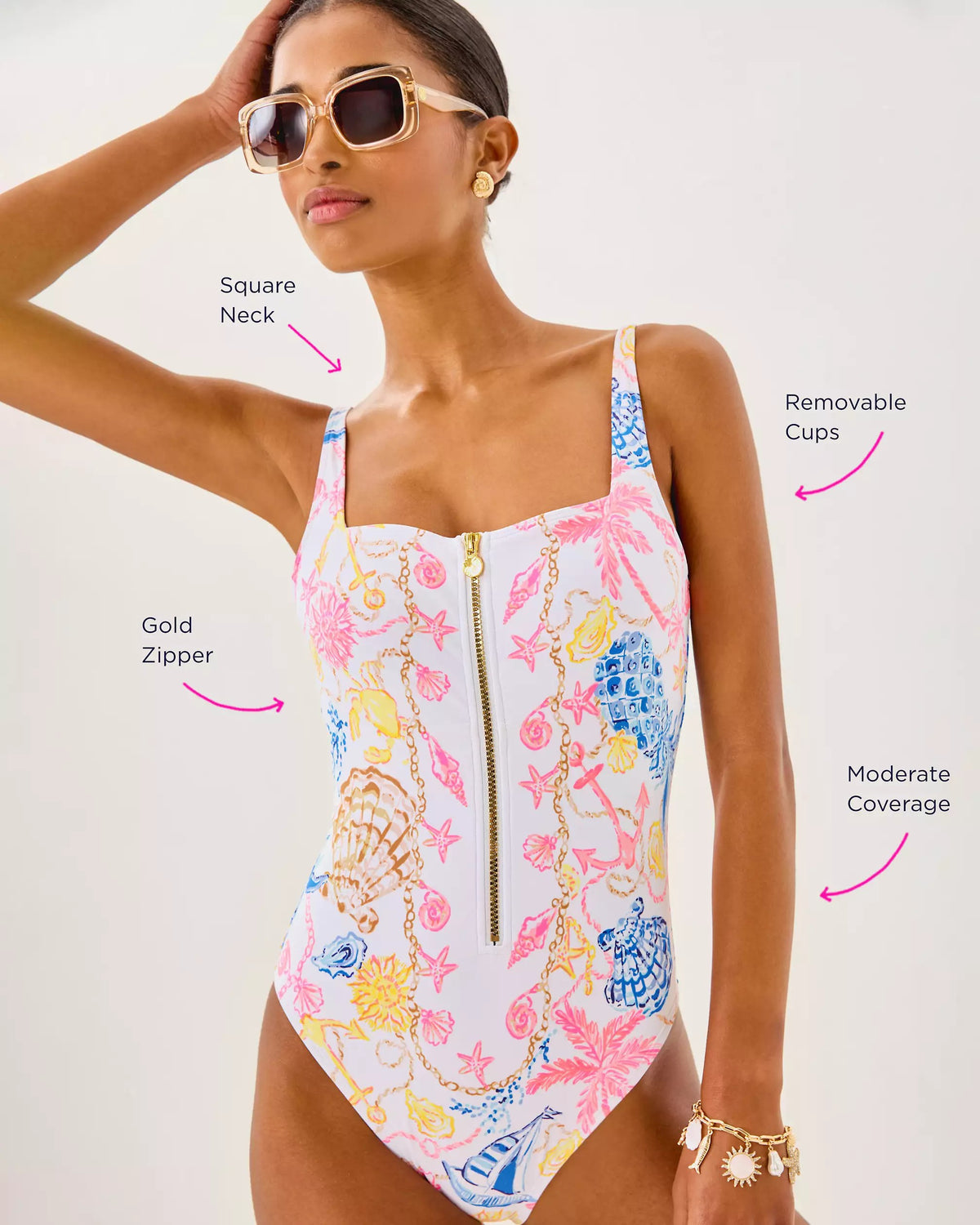 Emil One-Piece Swimsuit | Lilly Pulitzer Women|Swim