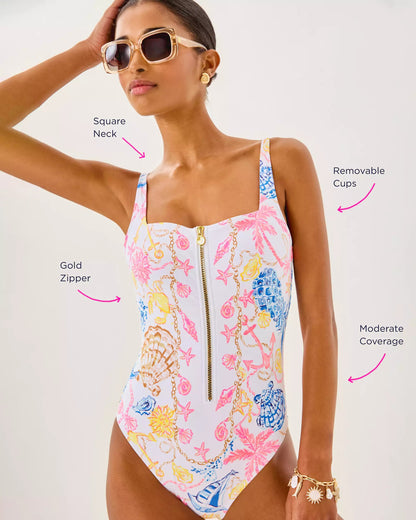 Emil One-Piece Swimsuit | Lilly Pulitzer Women|Swim
