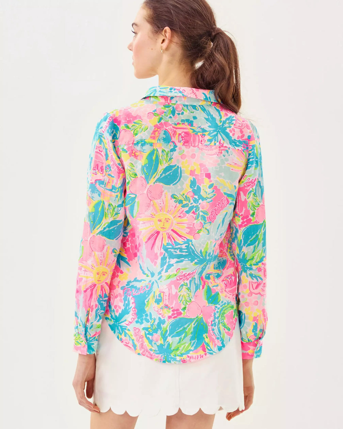 Sea View Button Down Top | Lilly Pulitzer Women