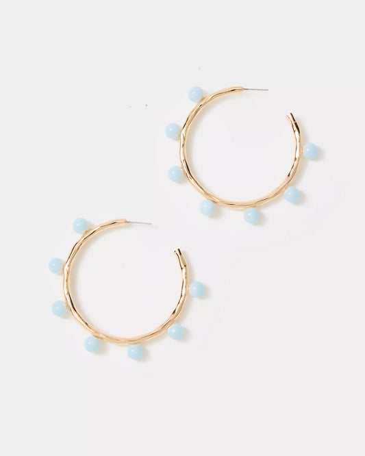 Wave n Sea Hoop Earrings | Lilly Pulitzer Accessories
