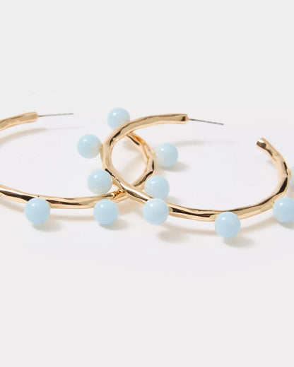Wave n Sea Hoop Earrings | Lilly Pulitzer Accessories