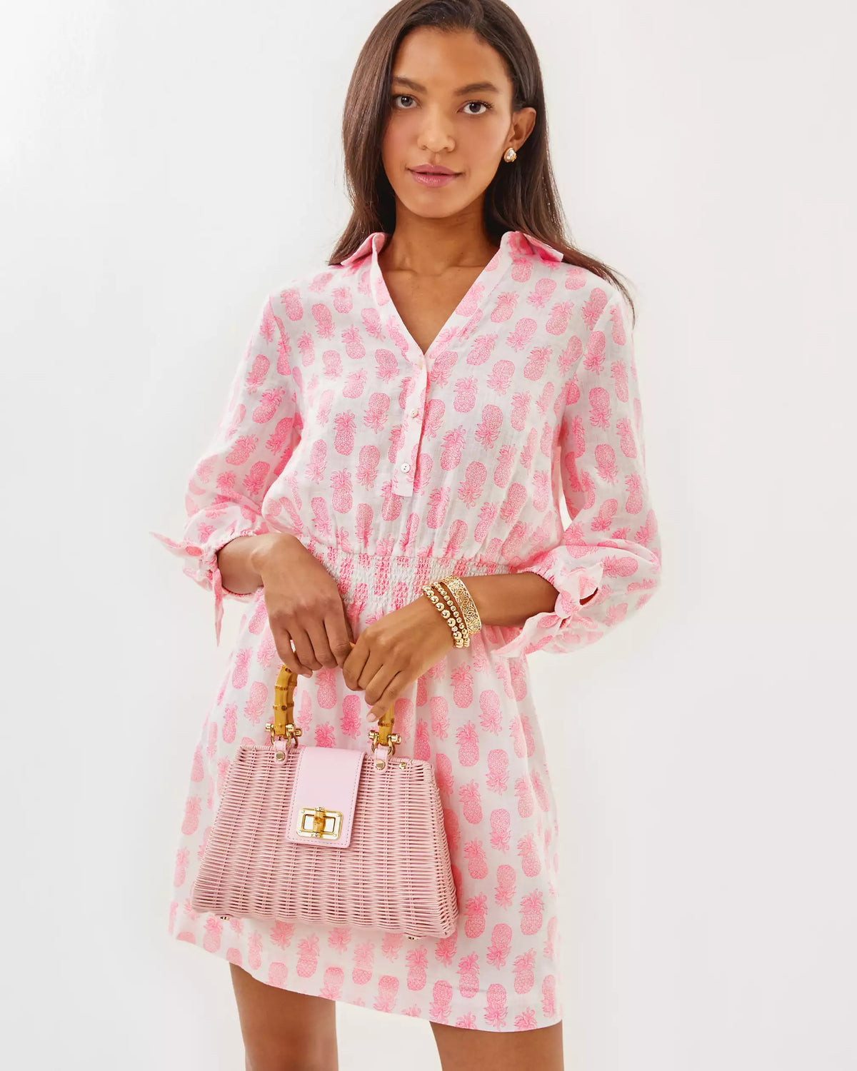 Abralynn Linen Shirtdress | Lilly Pulitzer Dresses|Women