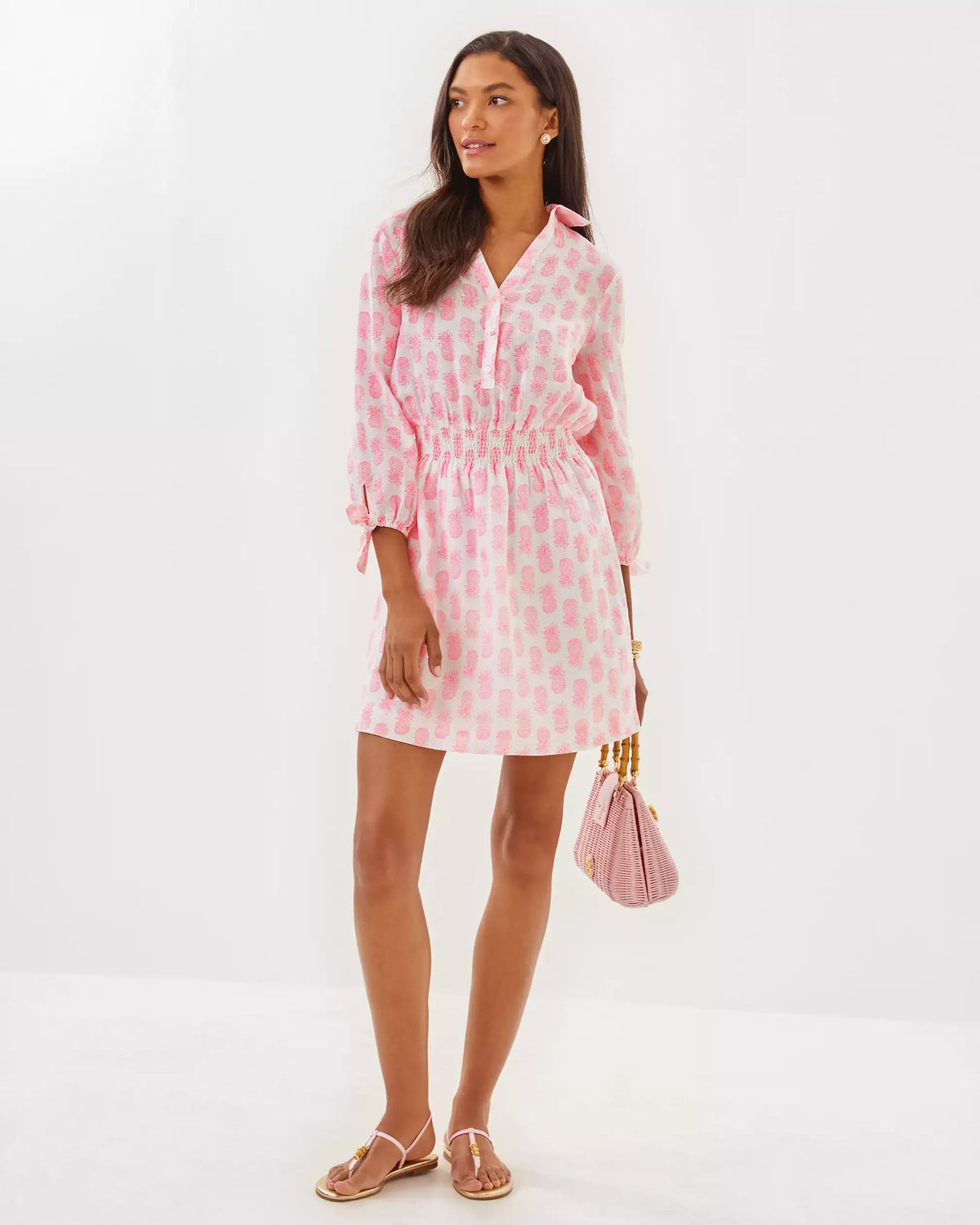 Abralynn Linen Shirtdress | Lilly Pulitzer Dresses|Women