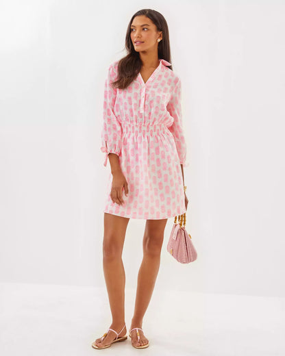 Abralynn Linen Shirtdress | Lilly Pulitzer Dresses|Women