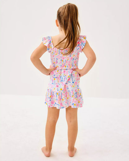 Girls Mini Jilly Cotton Dress | Lilly Pulitzer Girls