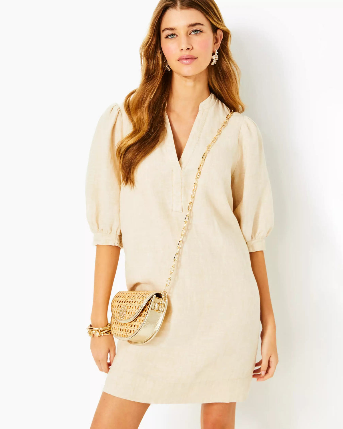 Mialeigh Linen Dress | Lilly Pulitzer Women|Dresses