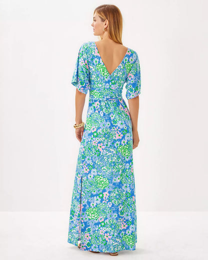 Parigi Boat Neck Maxi Dress | Lilly Pulitzer Dresses|Women
