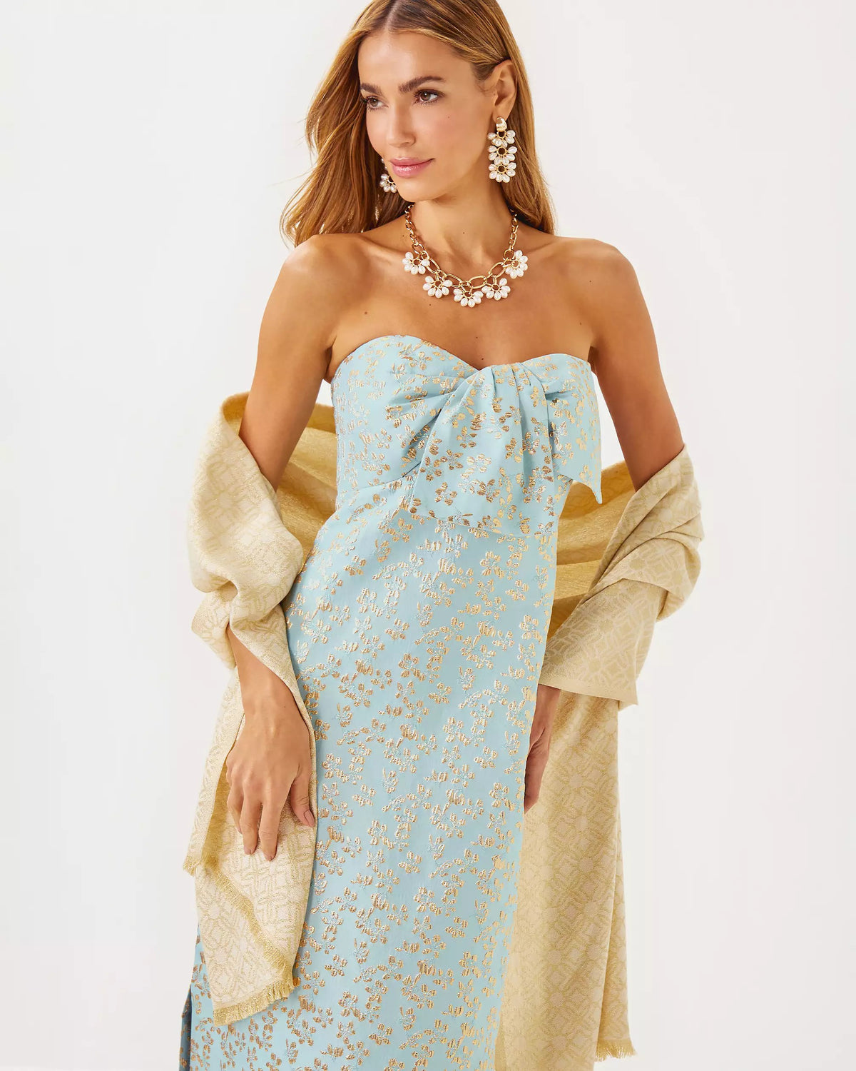 Logo Jacquard Wrap | Lilly Pulitzer Women|Accessories