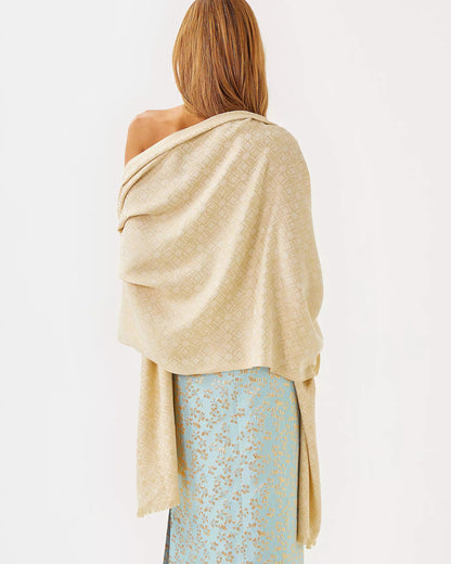 Logo Jacquard Wrap | Lilly Pulitzer Women|Accessories
