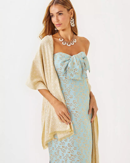 Logo Jacquard Wrap | Lilly Pulitzer Women|Accessories