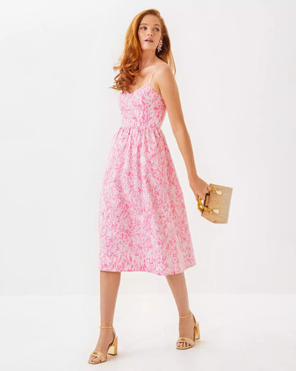 Allarie Midi Dress | Lilly Pulitzer Dresses|Women