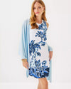 Resort White Oversized Tall Tales Engineered Woven Dr